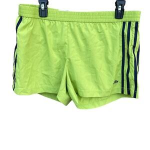 Old Navy bright neon green athletic shorts size large (34) NEW